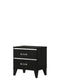 ACME Chelsie Nightstand• Black Finish FredCo