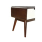 ACME Christa TV Stand, Espresso & White FredCo