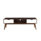 ACME Christa TV Stand, Espresso & White FredCo