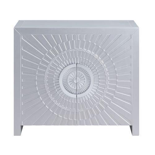 ACME Cicero Console Table, Platinum Finish FredCo