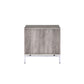 ACME Cistus Accent Table, Weathered Gray Oak & White FredCo