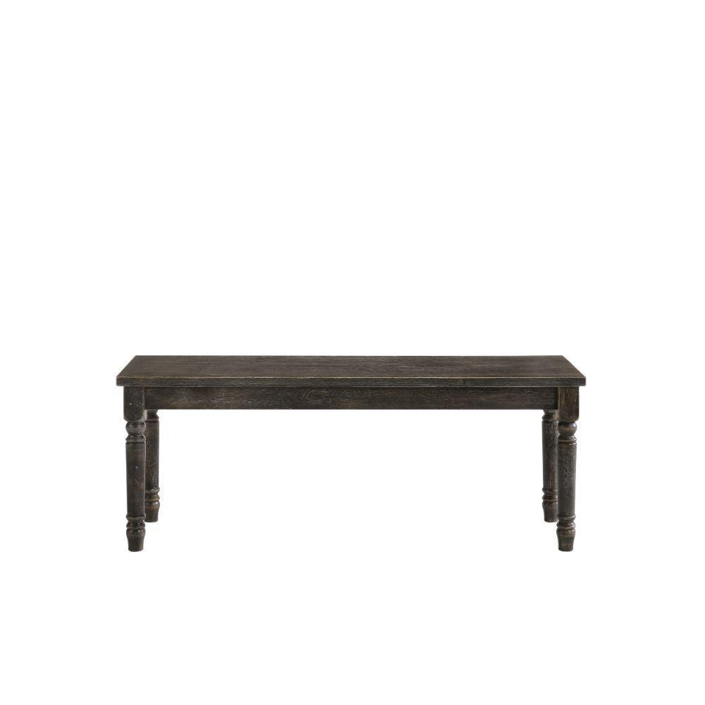 ACME Claudia II Bench, Weathered Gray FredCo