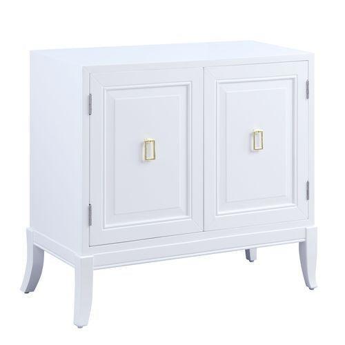 ACME Clem Console Table, White Finish FredCo