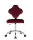 ACME Clover Office Chair, Red Velvet FredCo