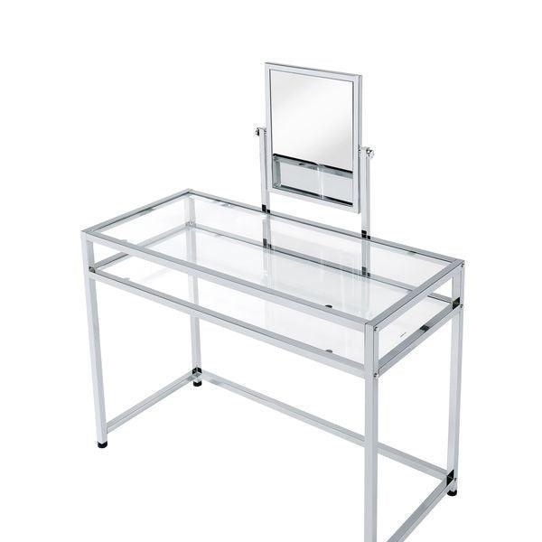 ACME Coleen 3 Pc Pack Vanity Set, Chrome Finish FredCo