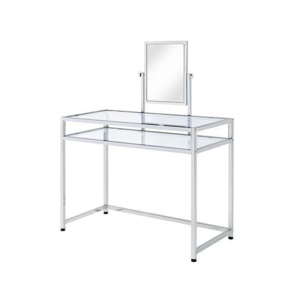 ACME Coleen 3 Pc Pack Vanity Set, Chrome Finish FredCo