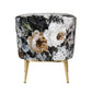 ACME Colla Accent Chair, Black Velvet & Gold FredCo