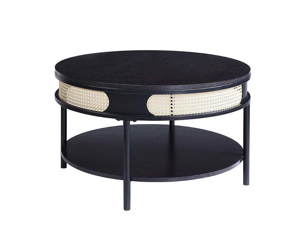 ACME Colson Coffee Table , Black Finish FredCo