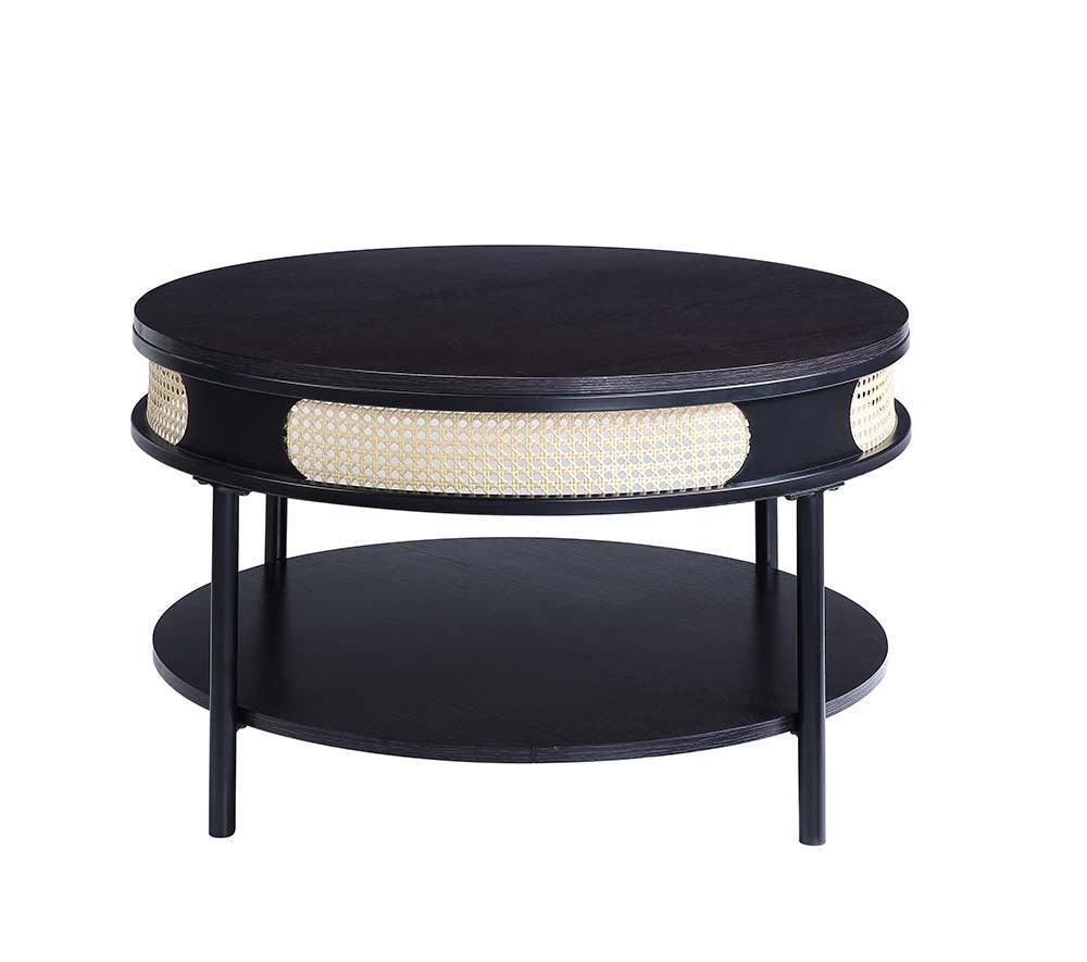 ACME Colson Coffee Table , Black Finish FredCo
