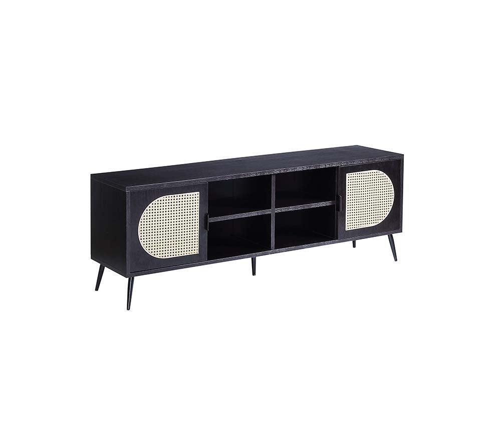 ACME Colson TV Stand, Black Finish FredCo