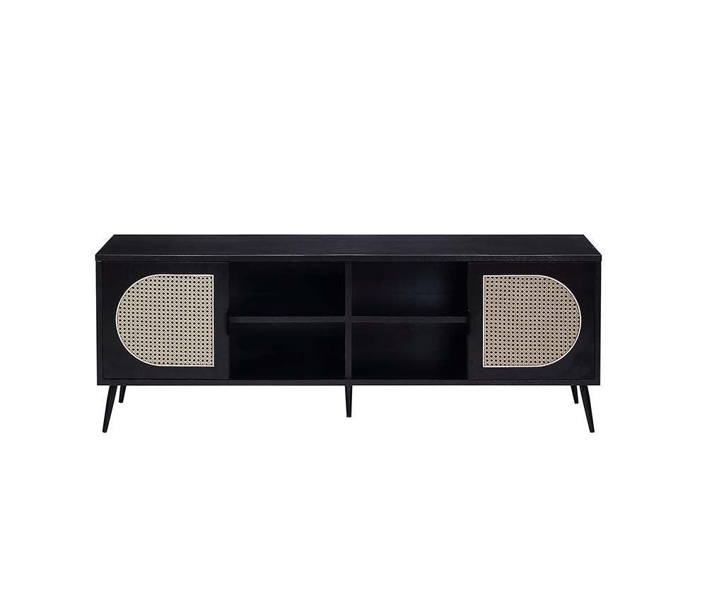 ACME Colson TV Stand, Black Finish FredCo