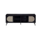 ACME Colson TV Stand, Black Finish FredCo