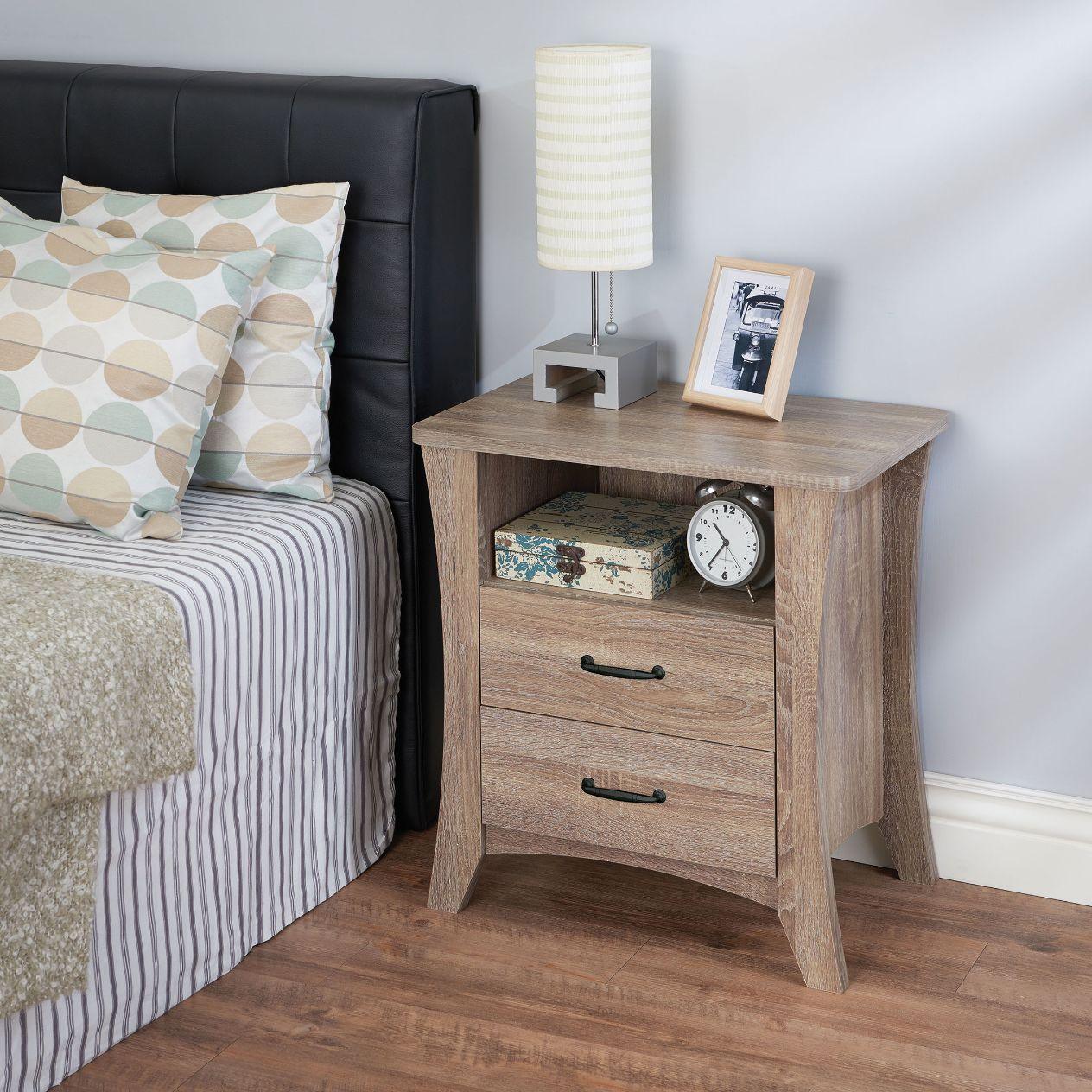 ACME Colt Accent Table, Rustic Natural FredCo