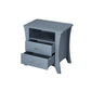ACME Colt Nightstand, Gray Finish FredCo