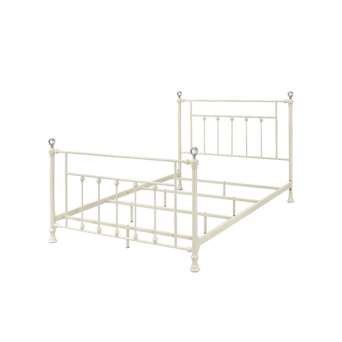 ACME Comet Full Bed, White Finish FredCo