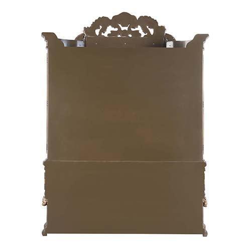 ACME Constantine Curio, Brown & Gold Finish FredCo