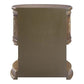 ACME Constantine Nightstand, Brown & Gold Finish FredCo