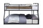 ACME Cordelia Full/Queen Bunk Bed, Antique Oak, Sandy Black & Dark Bronze Hand-Brushed Finish FredCo