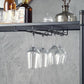 ACME Cordelia Serving Cart, Sandy Black, Dark Brone Hand-Brushed Finish FredCo