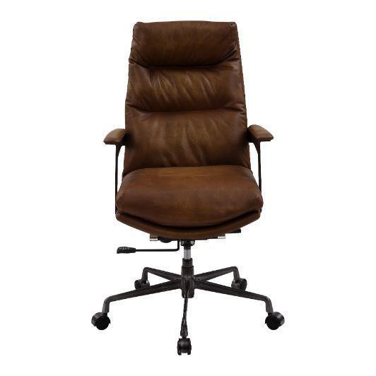 ACME Crursa Office Chair, Sahara Leather FredCo