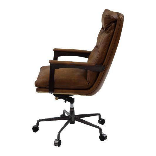 ACME Crursa Office Chair, Sahara Leather FredCo
