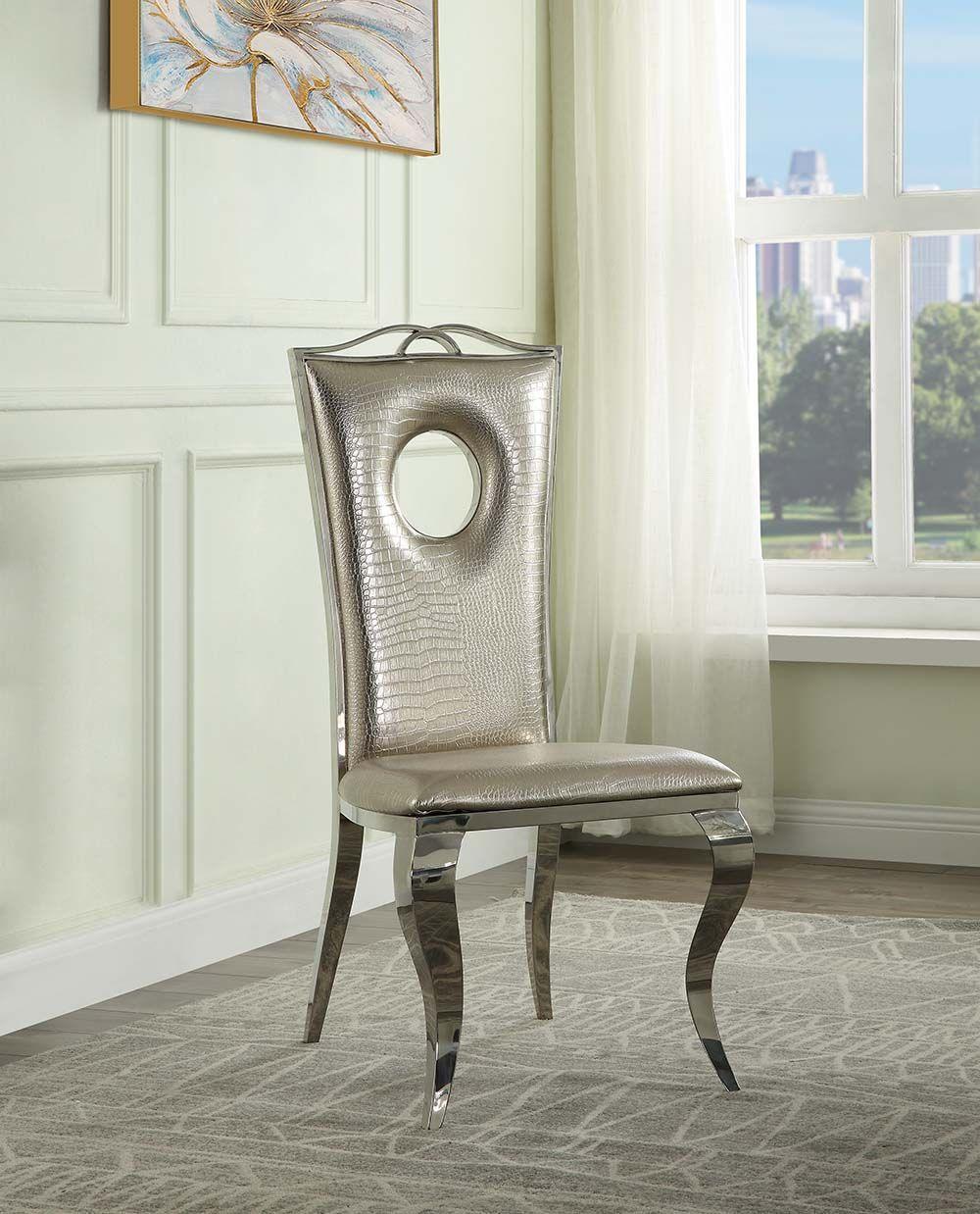 ACME Cyrene Side Chair (2PC/Set), DN00925 FredCo