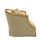 ACME Daesha Chair w/2 Pillows, Tan Flannel & Antique Gold FredCo