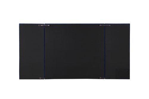 ACME Damazy Eastern King Bed, Blue Velvet FredCo