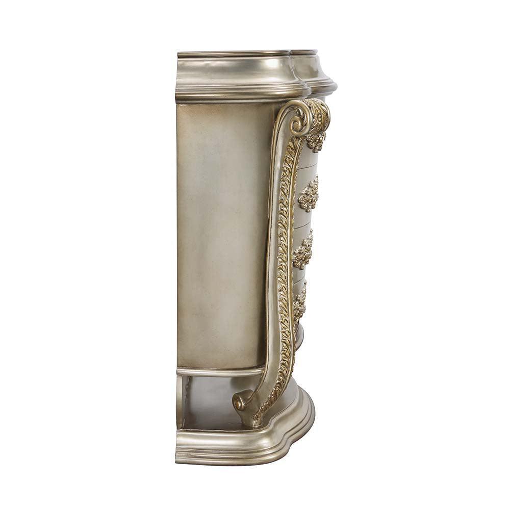 ACME Danae Chest, Champagne & Gold Finish FredCo