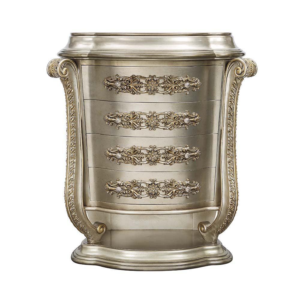 ACME Danae Chest, Champagne & Gold Finish FredCo