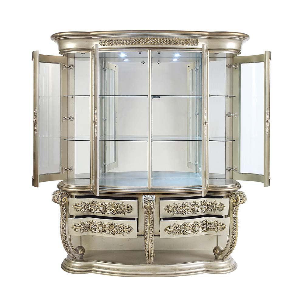 ACME Danae Curio , Champagne & Gold Finish FredCo