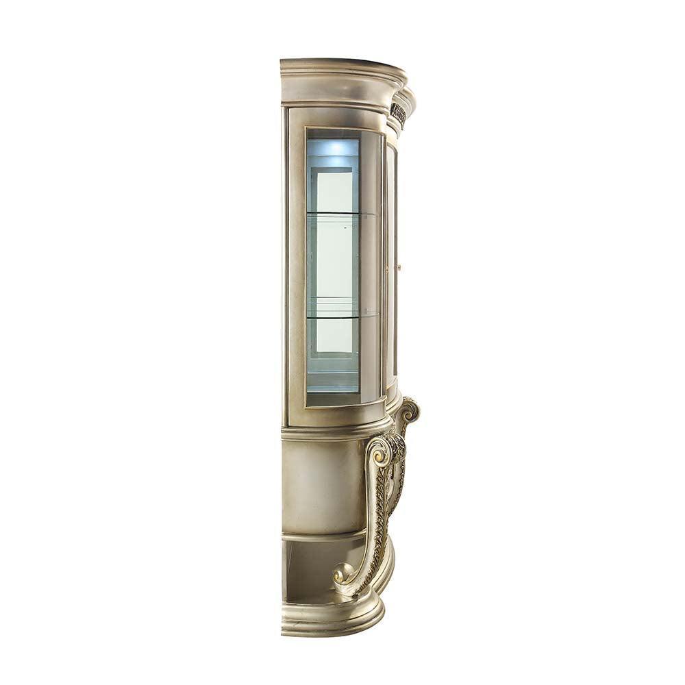 ACME Danae Curio , Champagne & Gold Finish FredCo