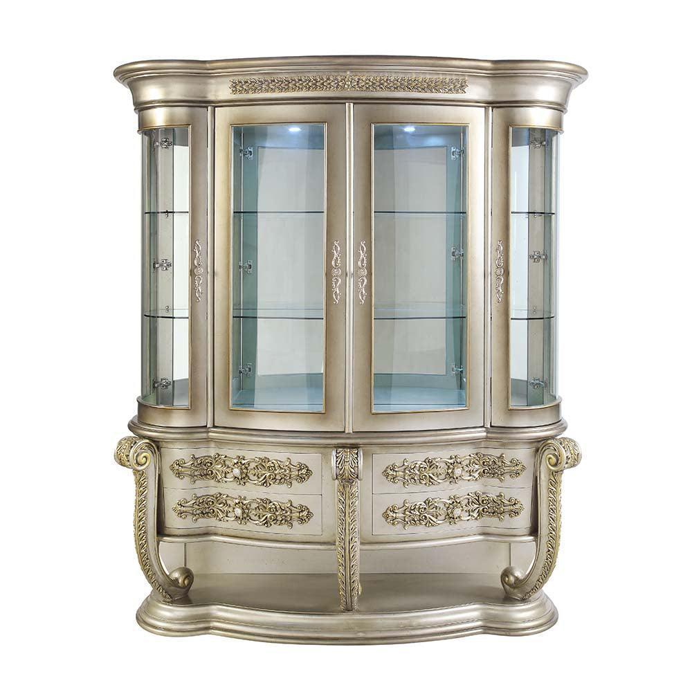ACME Danae Curio , Champagne & Gold Finish FredCo