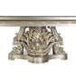 ACME Danae Dining Table , Champagne & Gold Finish FredCo