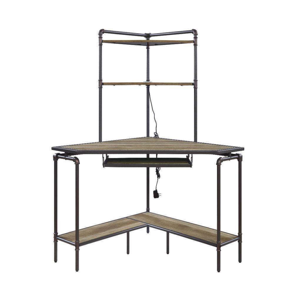 ACME Deliz Desk, Sand gray FredCo