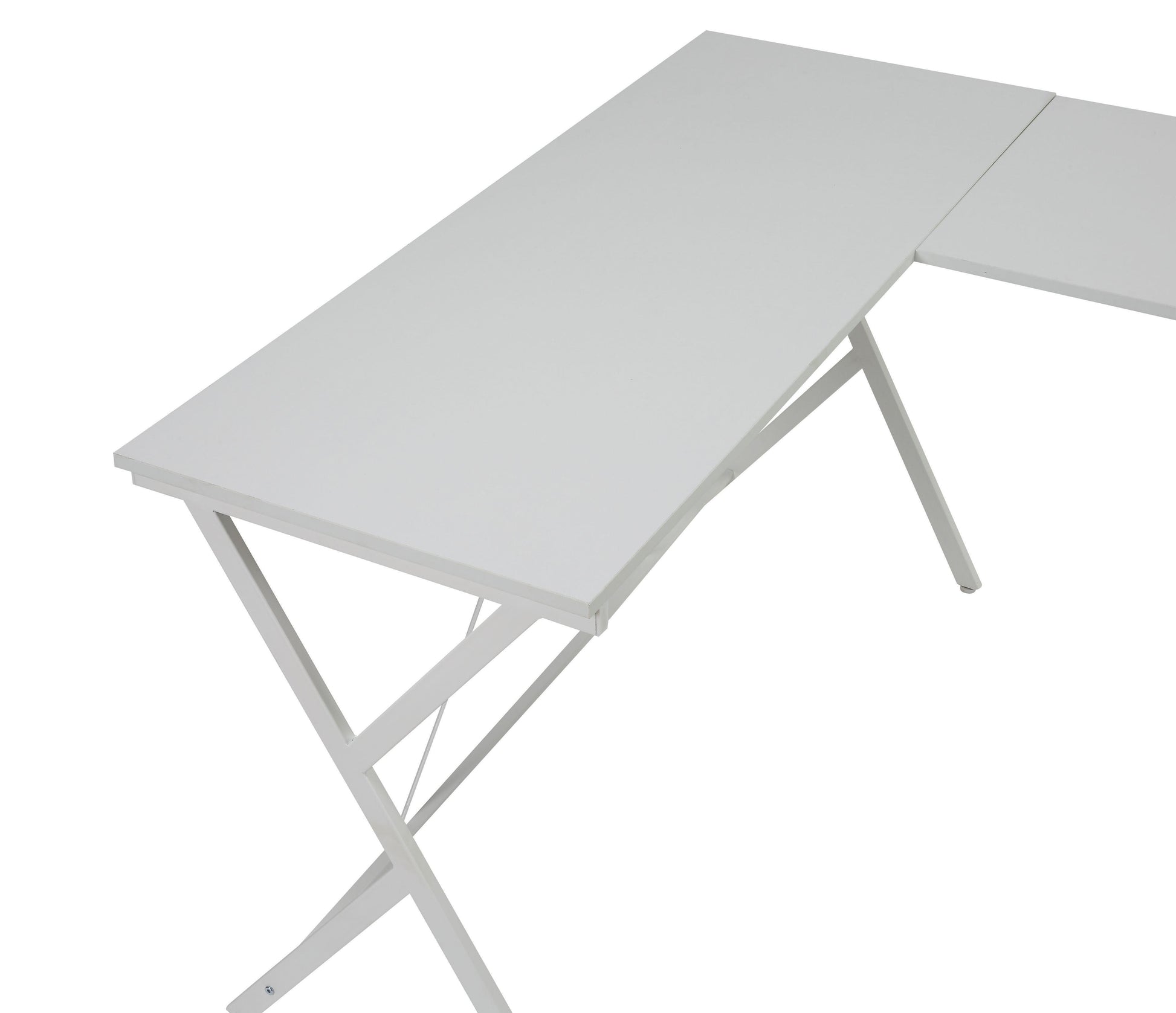 ACME Demas Computer Desk, White Finish FredCo