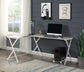 ACME Demas Computer Desk, White Finish FredCo
