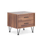 ACME Deoss Accent Table, Walnut FredCo