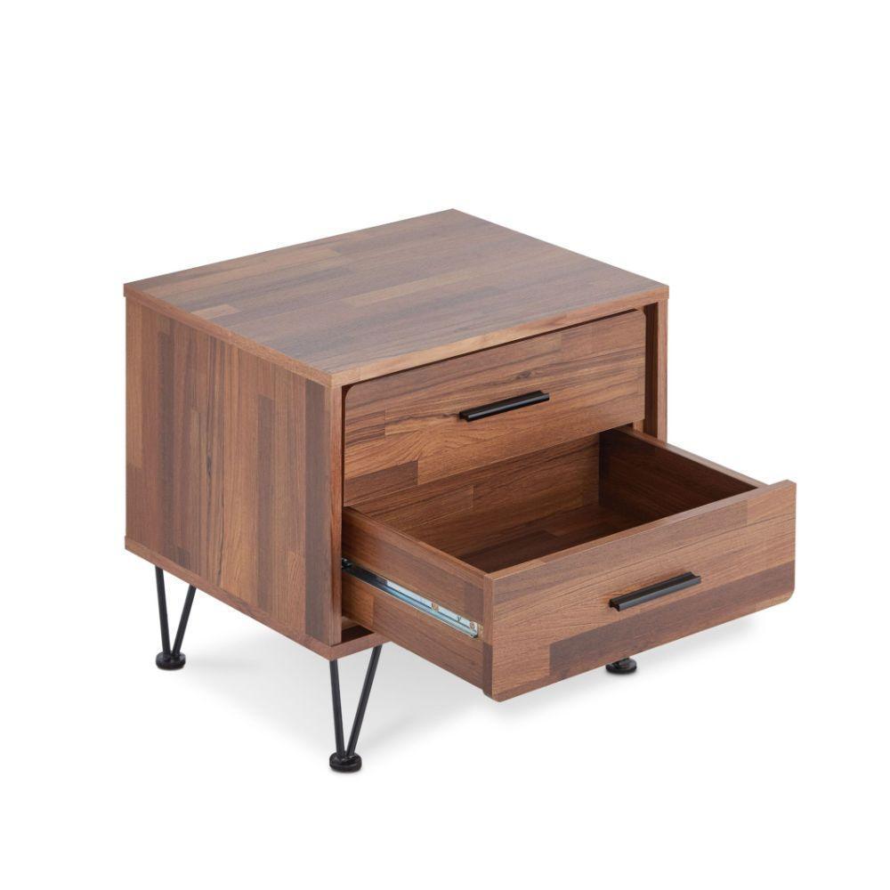 ACME Deoss Accent Table, Walnut FredCo