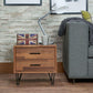 ACME Deoss Accent Table, Walnut FredCo