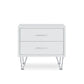 ACME Deoss Accent Table, White FredCo