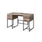 ACME Desirre Desk, Rustic Oak & Black FredCo