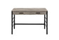 ACME Disho Built-in USB Port Writing Desk, Light Weathered Oak & Black Finish FredCo