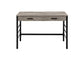ACME Disho Built-in USB Port Writing Desk, Light Weathered Oak & Black Finish FredCo