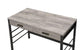 ACME Disho Built-in USB Port Writing Desk, Light Weathered Oak & Black Finish FredCo