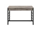 ACME Disho Built-in USB Port Writing Desk, Light Weathered Oak & Black Finish FredCo