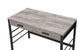ACME Disho Built-in USB Port Writing Desk, Light Weathered Oak & Black Finish FredCo