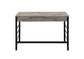 ACME Disho Built-in USB Port Writing Desk, Light Weathered Oak & Black Finish FredCo
