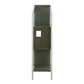 ACME Doll Cottage Bookcase, Weathered White & Washed Gray FredCo