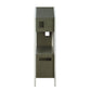 ACME Doll Cottage Bookcase, Weathered White & Washed Gray FredCo